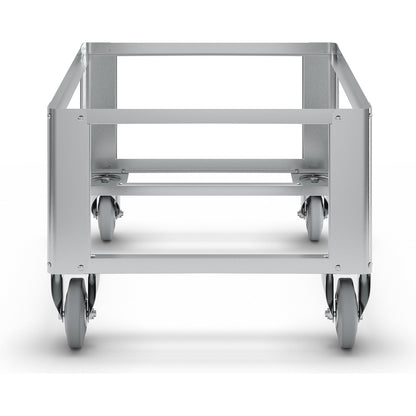 Aluminium slide-under trolley W152, for aluminium cases, external LxWxH 790 x 590 x 452.5 mm.