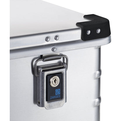 MINI XS aluminium box, capacity 24 l, internal LxWxH 450 x 290 x 180 mm.