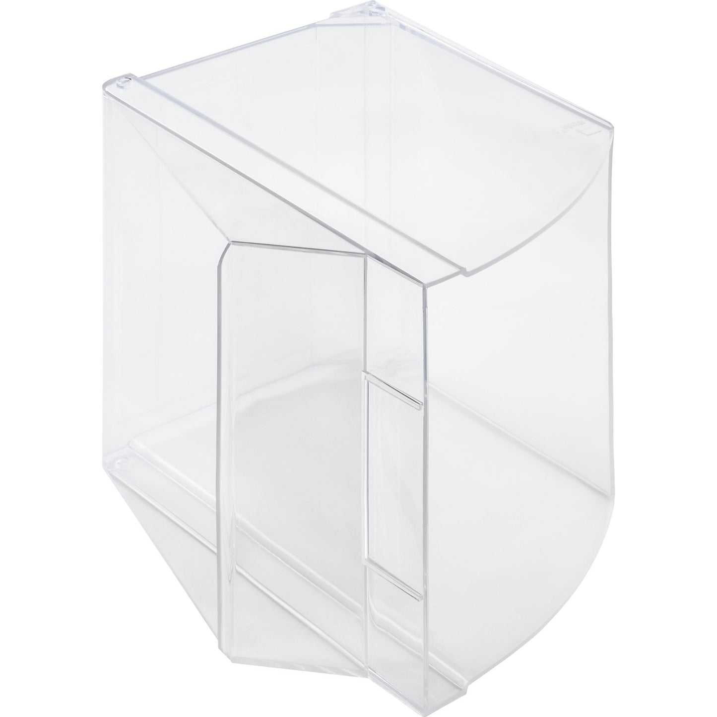 Visual storage container made of Styrolux®, LxWxH 268 x 221 x 243 mm, pack of 2, transparent.