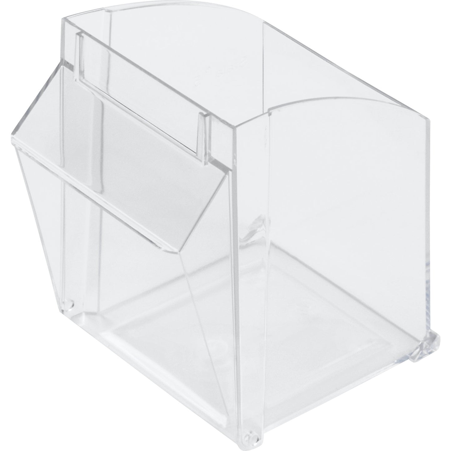 Visual storage container made of Styrolux®, LxWxH 101 x 97 x 108 mm, pack of 18, transparent.