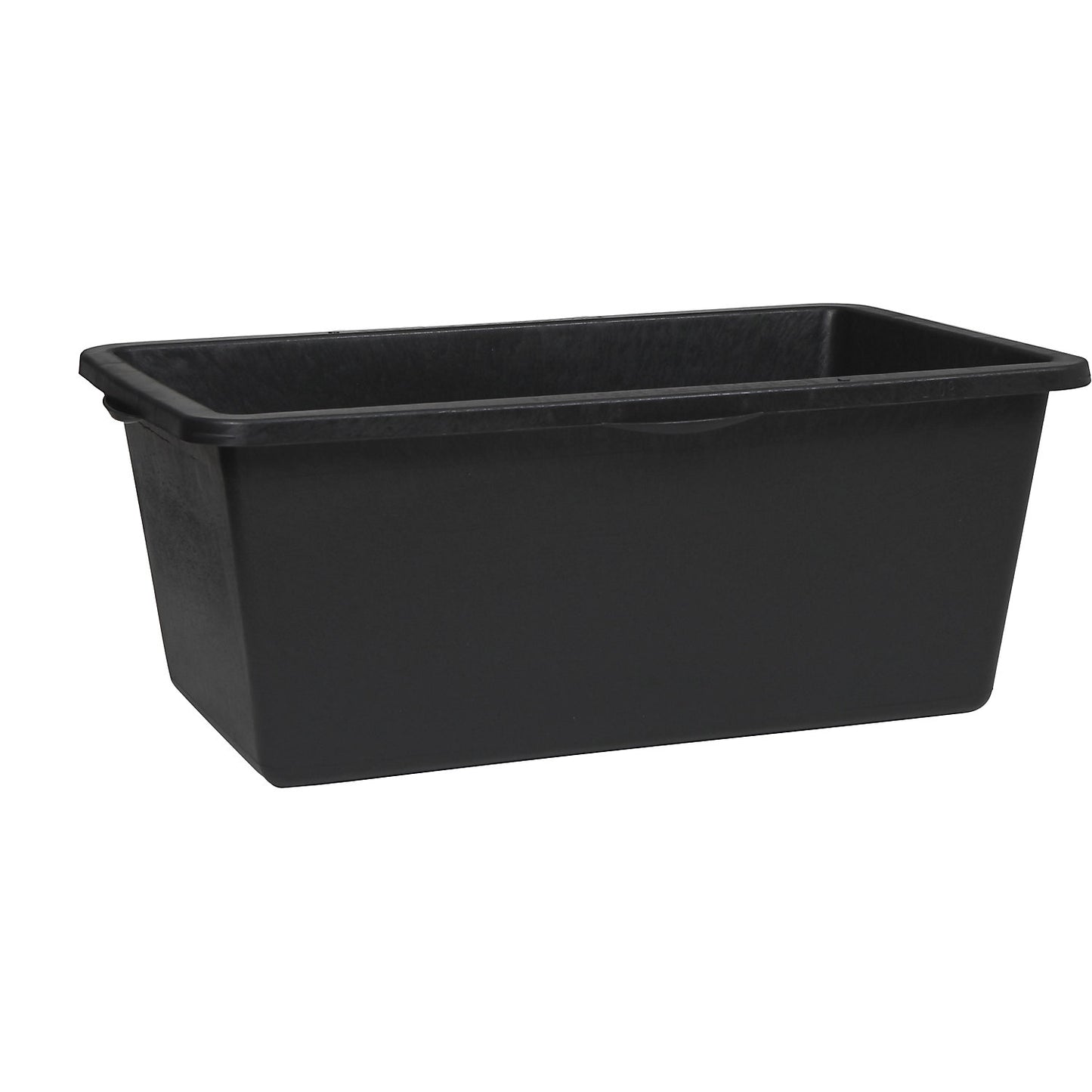 Plastic container, capacity 90 l, 640 x 350 mm, black, pack of 3.