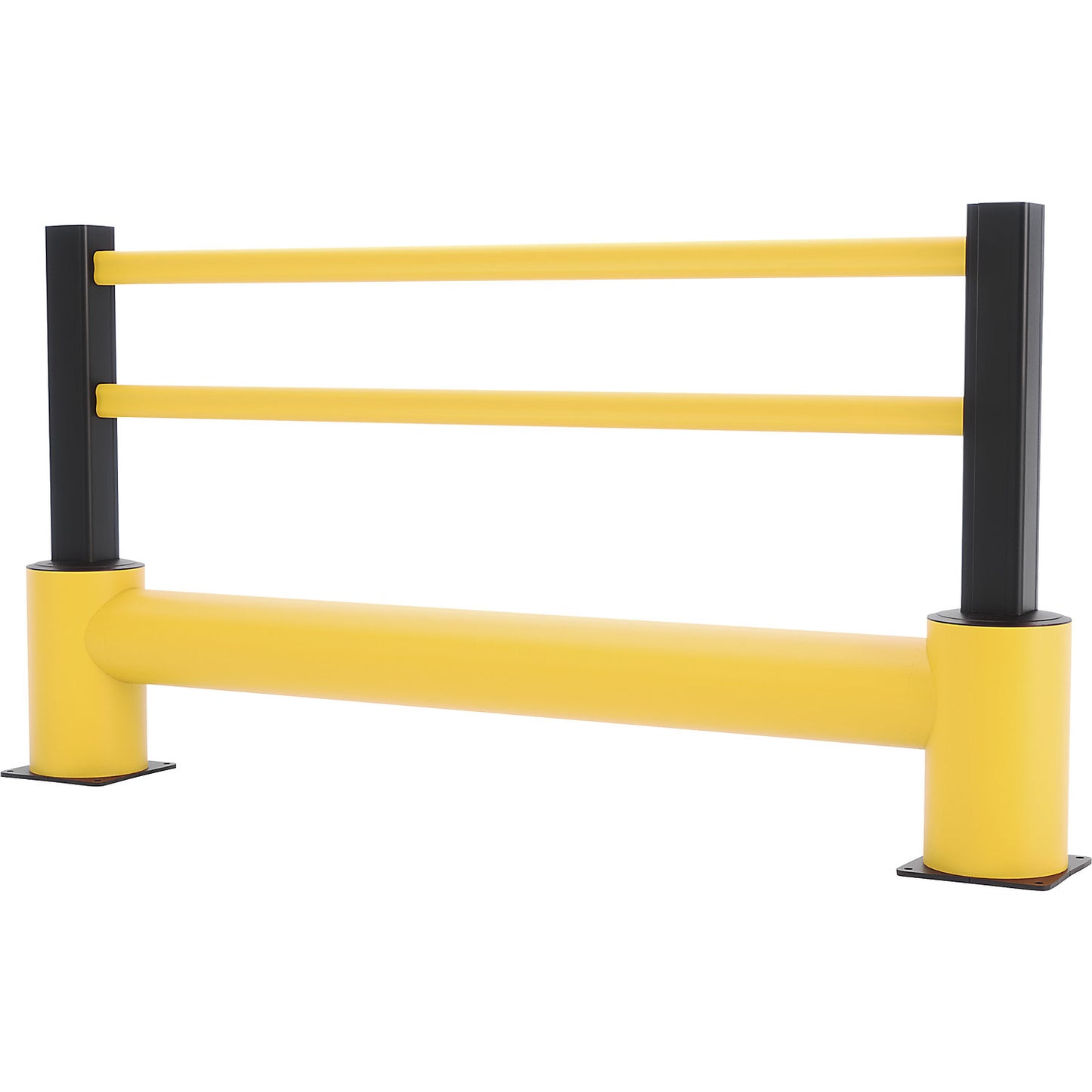FLEX IMPACT® crash protection railing, post height 1150 mm, overall width 2250 mm.