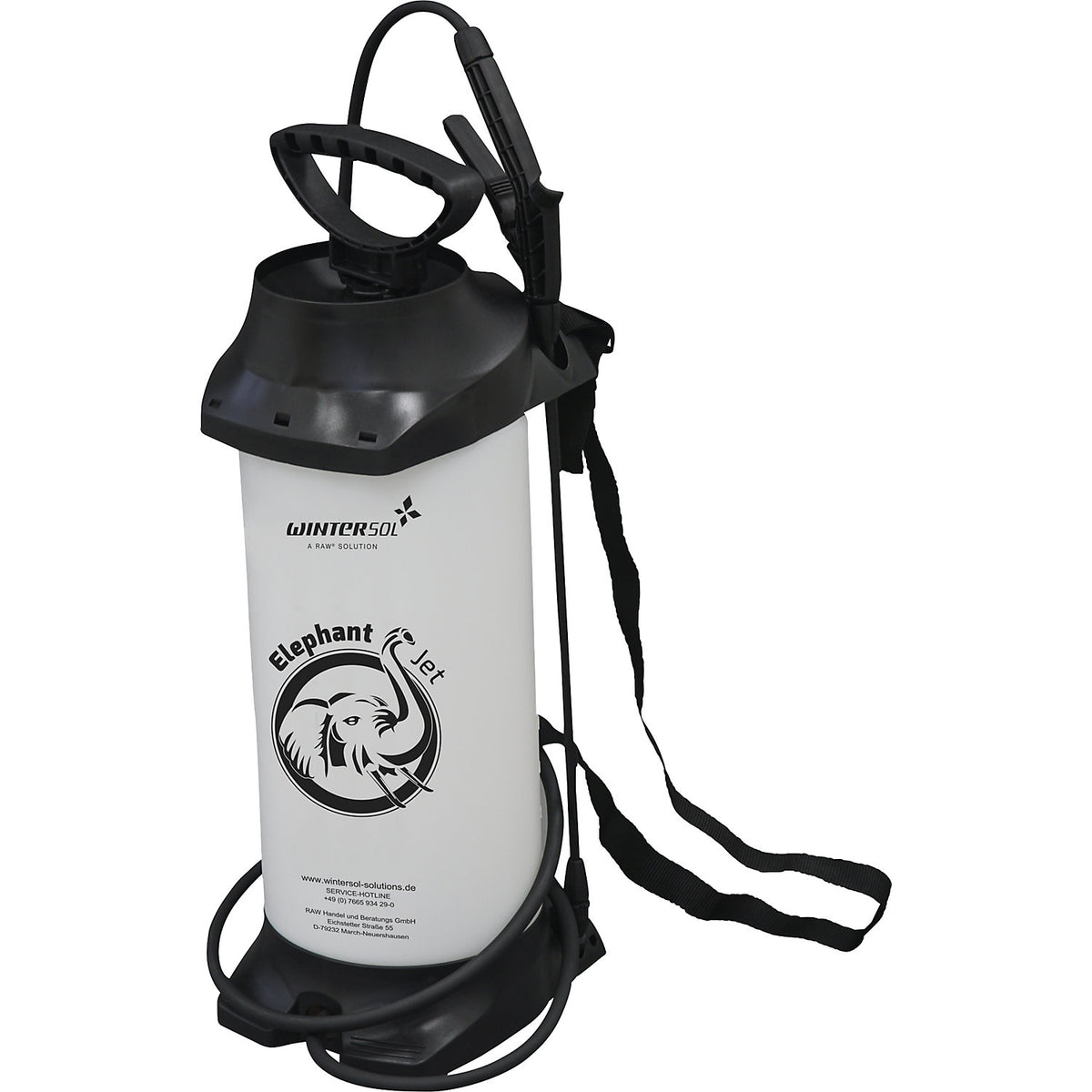 Pressure sprayer, for disinfectants/cleaning agents, de-icing agents, de-icing fluids, capacity 10 litres.