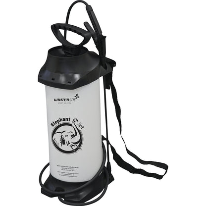 Pressure sprayer, for disinfectants/cleaning agents, de-icing agents, de-icing fluids, capacity 10 litres.