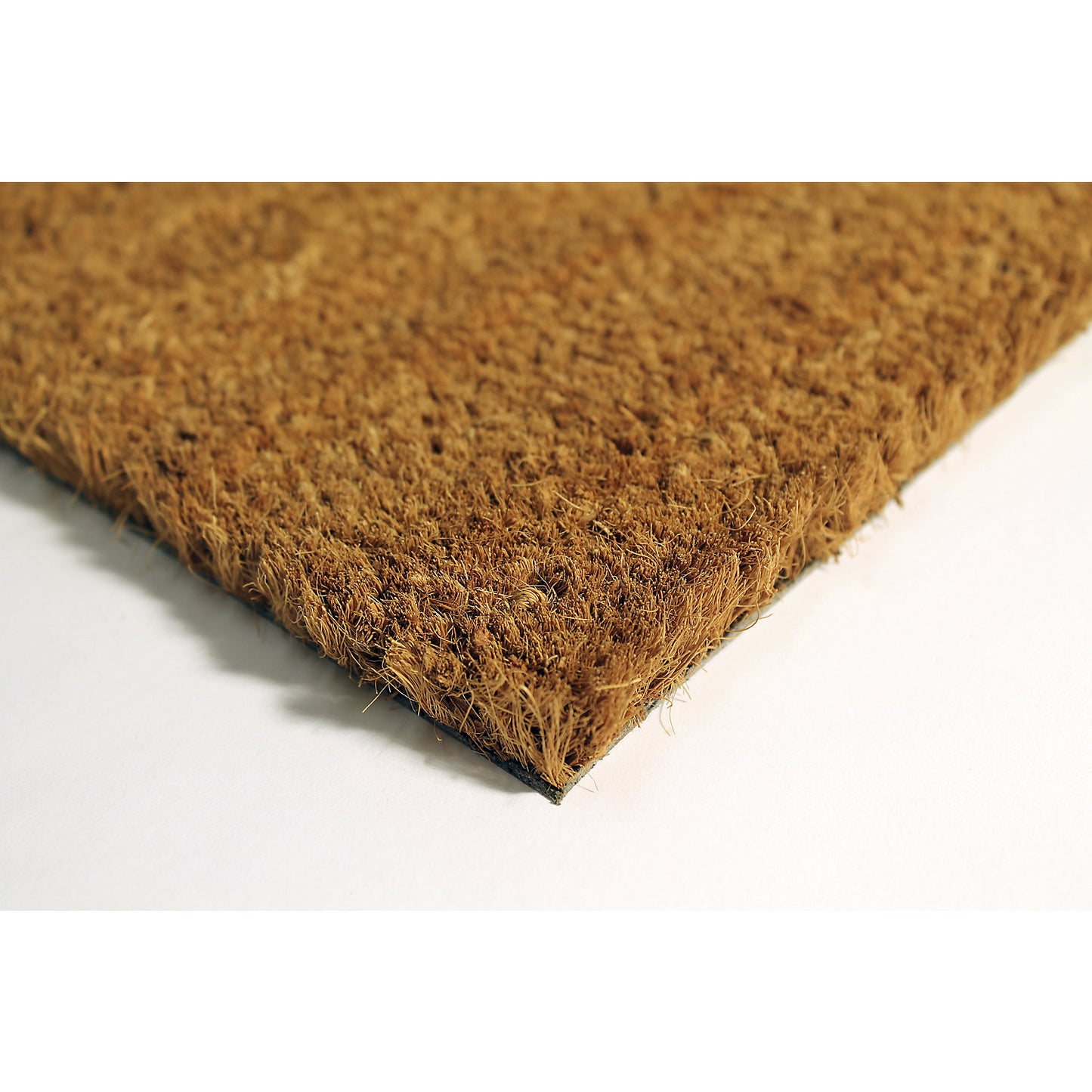 Coconut matting, PVC, length 6000 mm, WxH 2000 x 23 mm.