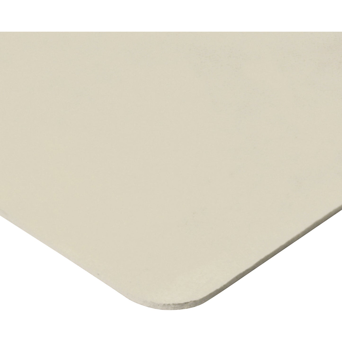 Industrial rubber, white, per metre, width 1400 mm.