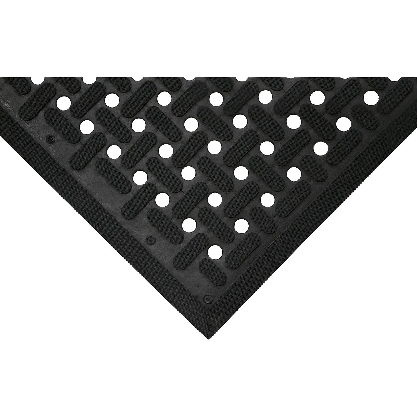 K-Mat workstation matting, LxW 1500 x 900 mm, black.