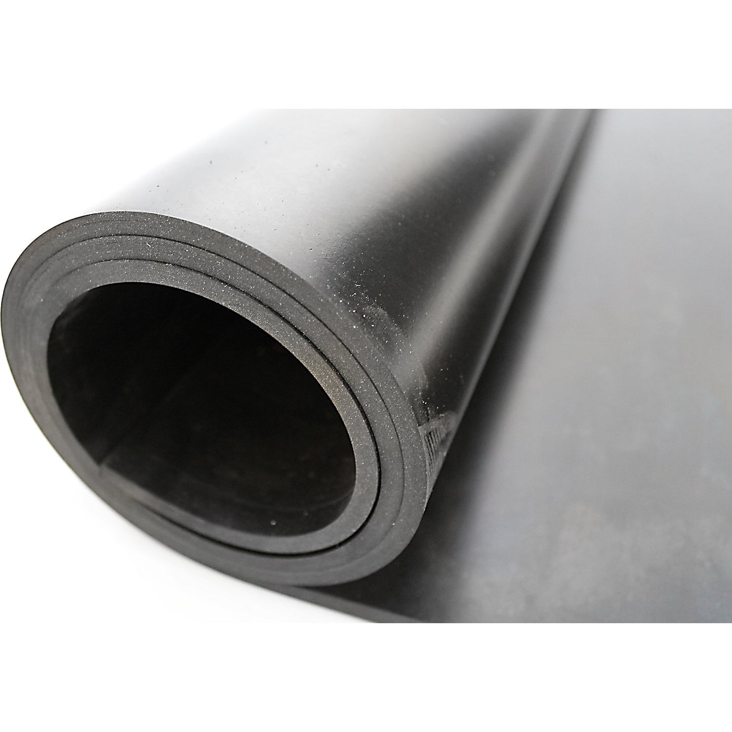 Industrial rubber, nitrile, width 1400 mm, per metre, height 1.5 mm.