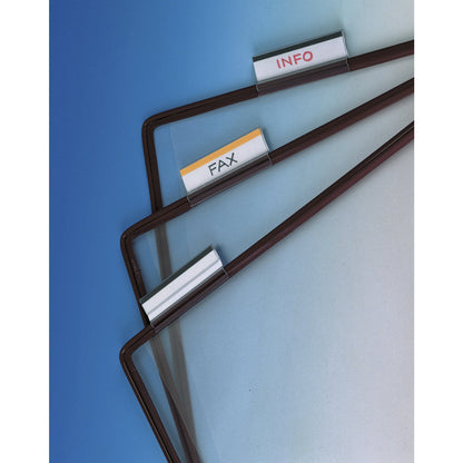 Clip-on tab, height 50 mm, pack of 30, with blank insert.