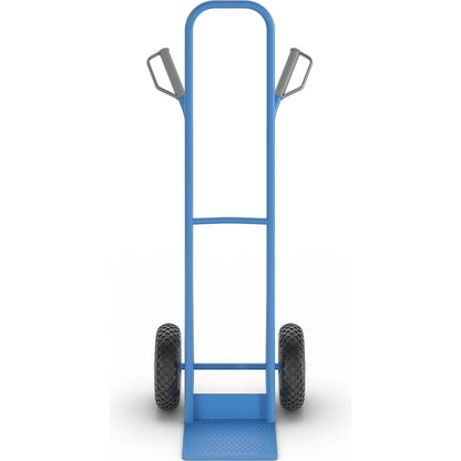 Sack truck, model: stacking truck, light blue RAL 5012.