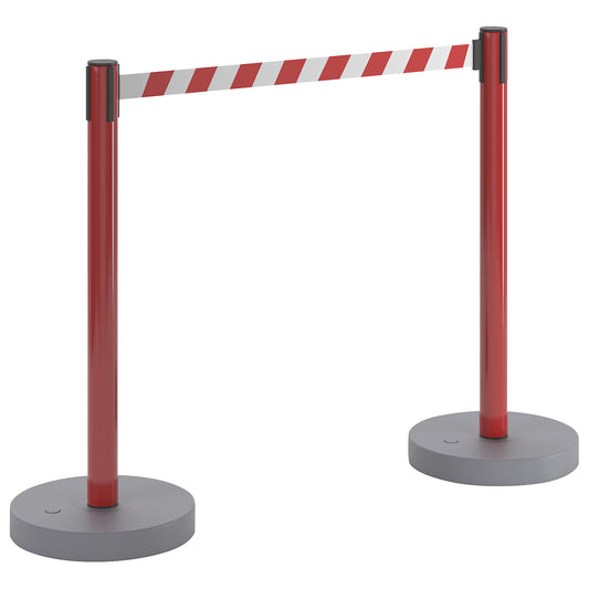, base can be filled, drawer 3700 mm, post red, belt red / white.