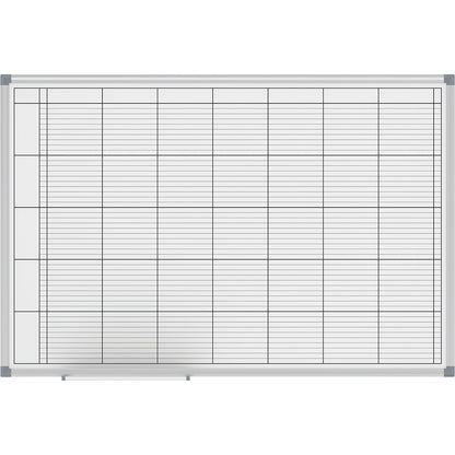 Planning board MAULstandard, universal planner plastic coated, width 900 mm.