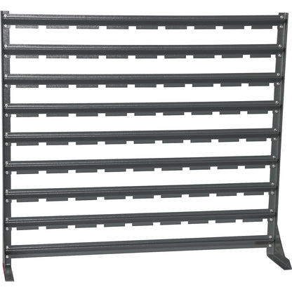 Small parts shelf unit, width 1020 mm, without open fronted storage bins, HxD 900 x 200 mm.