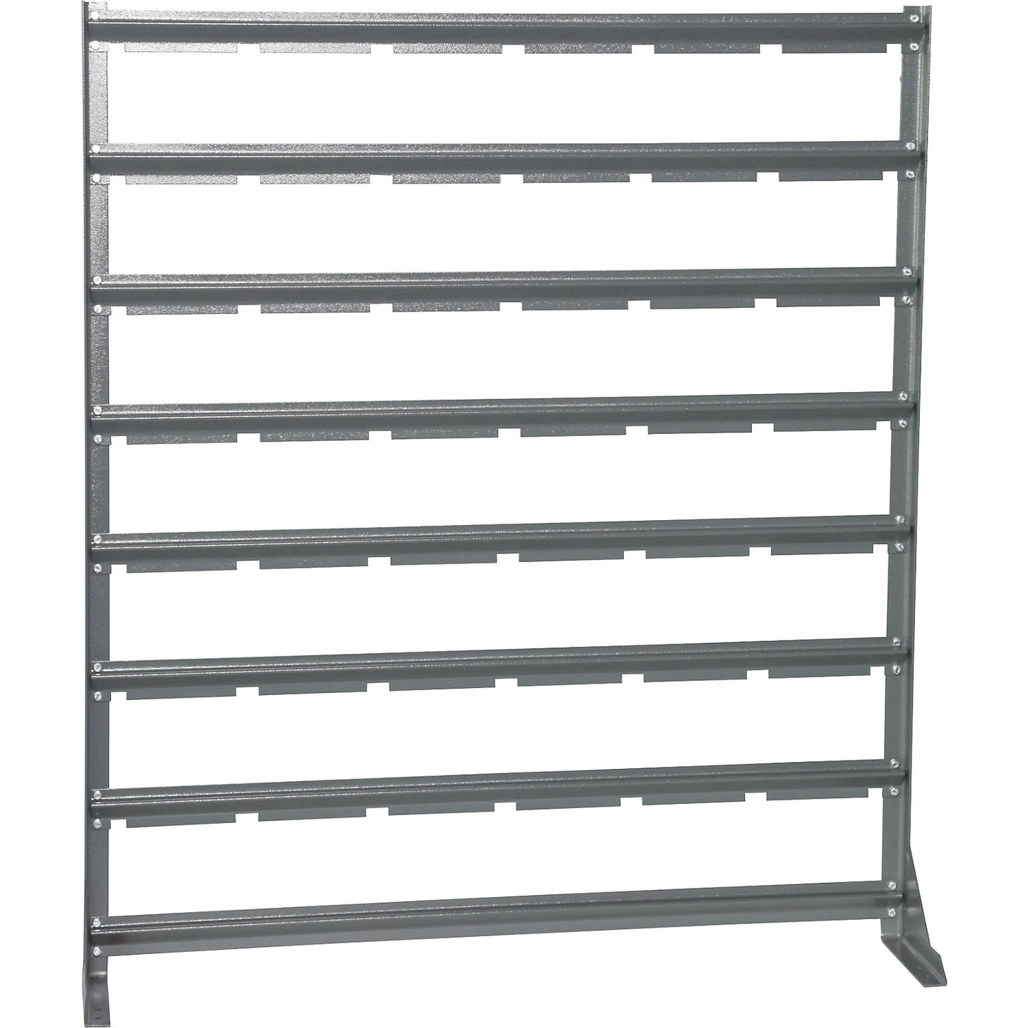 Small parts shelf unit, width 1020 mm, without open fronted storage bins, HxD 1160 x 235 mm.