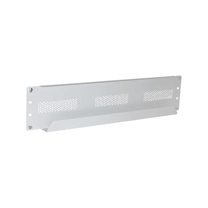 Cable tray for work tables, light grey, width 1675 mm.