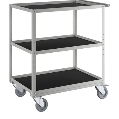 Shelf trolley, with 3 shelves, length 450 mm.