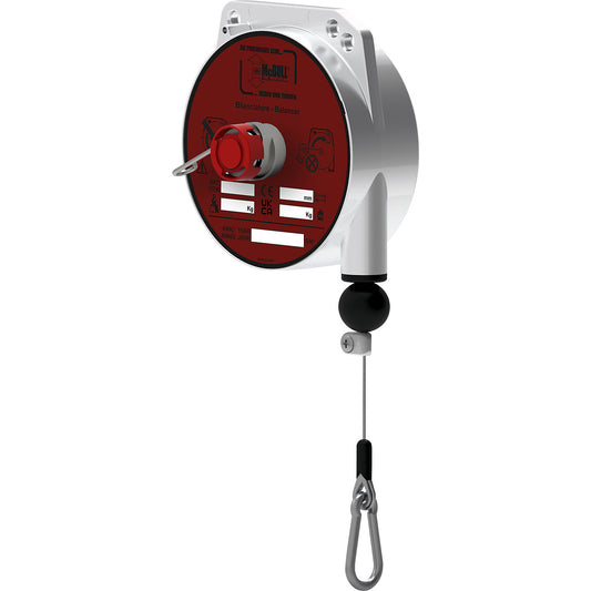 Professional balancer, with fall protection and automatic locking mechanism, max. load 10 - 14 kg.