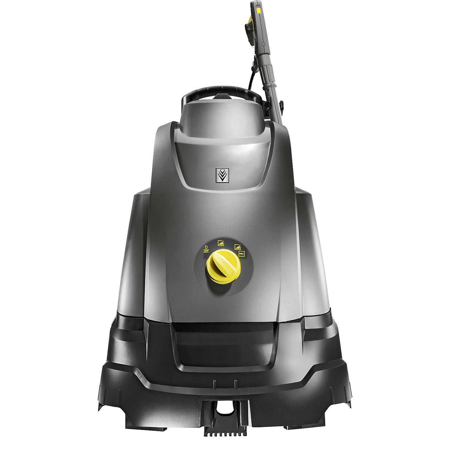 High pressure cleaner HDS 5/15 UX, pump rate 450 l/h, weight 76 kg.