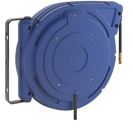 Hose reel, for indoor and outdoor use, hose length 15 m, external connection G1/2''.
