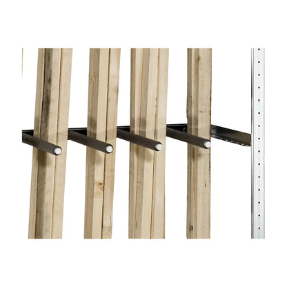 Long goods shelf unit, HxWxD 2000 x 1000 x 500 mm, standard shelf unit.