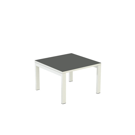 easyDesk® side table, HxWxD 400 x 600 x 600 mm, charcoal.