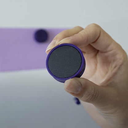 Ergo magnet, Ø 34 mm, pack of 50, violet.
