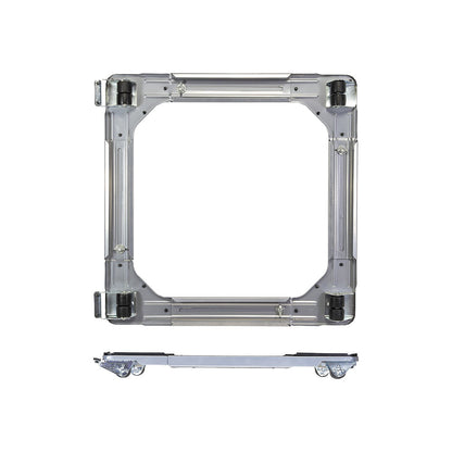 Transport aid, steel, max. load 220 kg, pack of 2, adjustable length, 470 - 650 mm.
