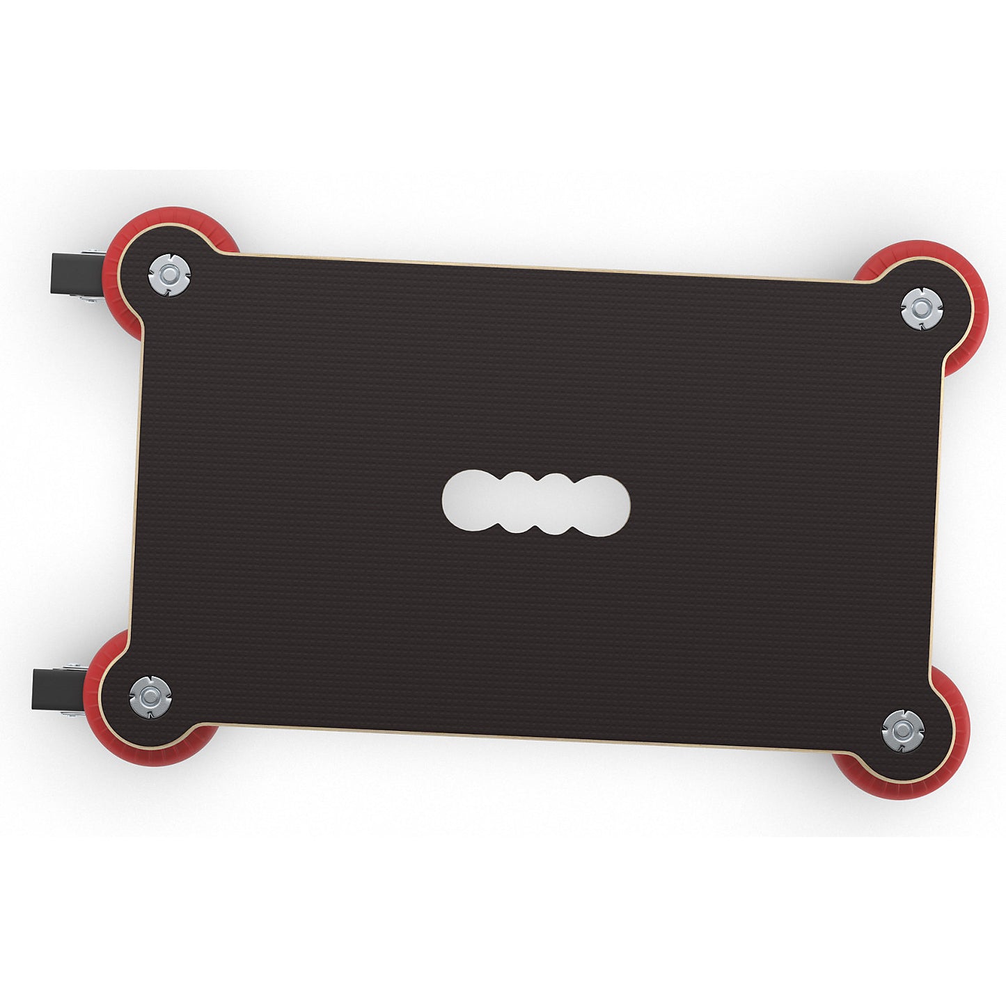 MaxiGRIP transport dolly, rectangular, with FSC® certification, LxWxH 520 x 320 x 123 mm, max. load 200 kg.