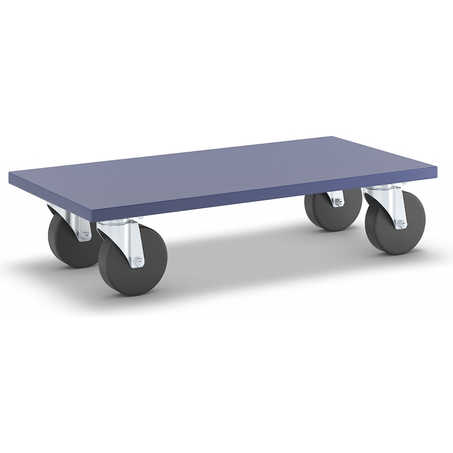 Furniture dolly, LxWxH 600 x 300 x 145 mm, pack of 2, rubber castors.