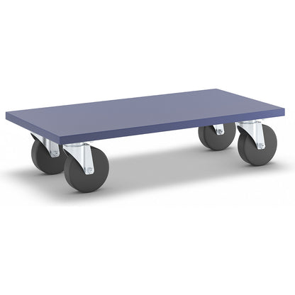 Furniture dolly, LxWxH 600 x 300 x 145 mm, pack of 2, rubber castors.
