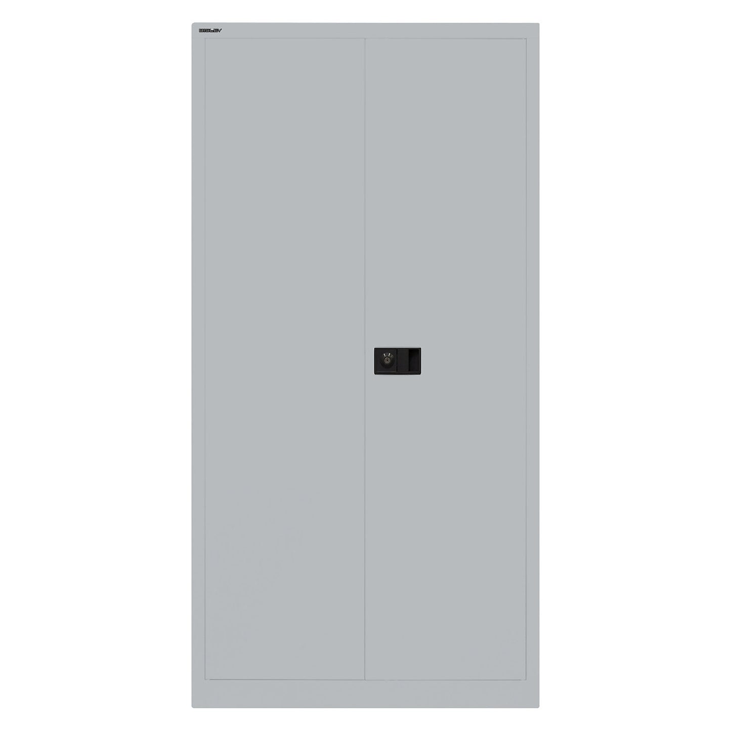 UNIVERSAL double door cupboard, HxWxD 1806 x 914 x 400 mm, 3 shelves, 4 file heights, silver.