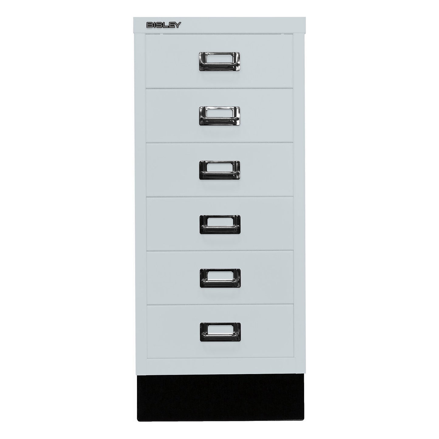 MultiDrawer™ 29 series, with plinth, A4, 6 drawers, light grey.
