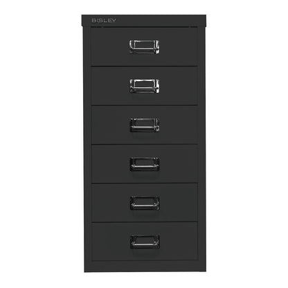 MultiDrawer™ 29 series, A4, 6 drawers, black.