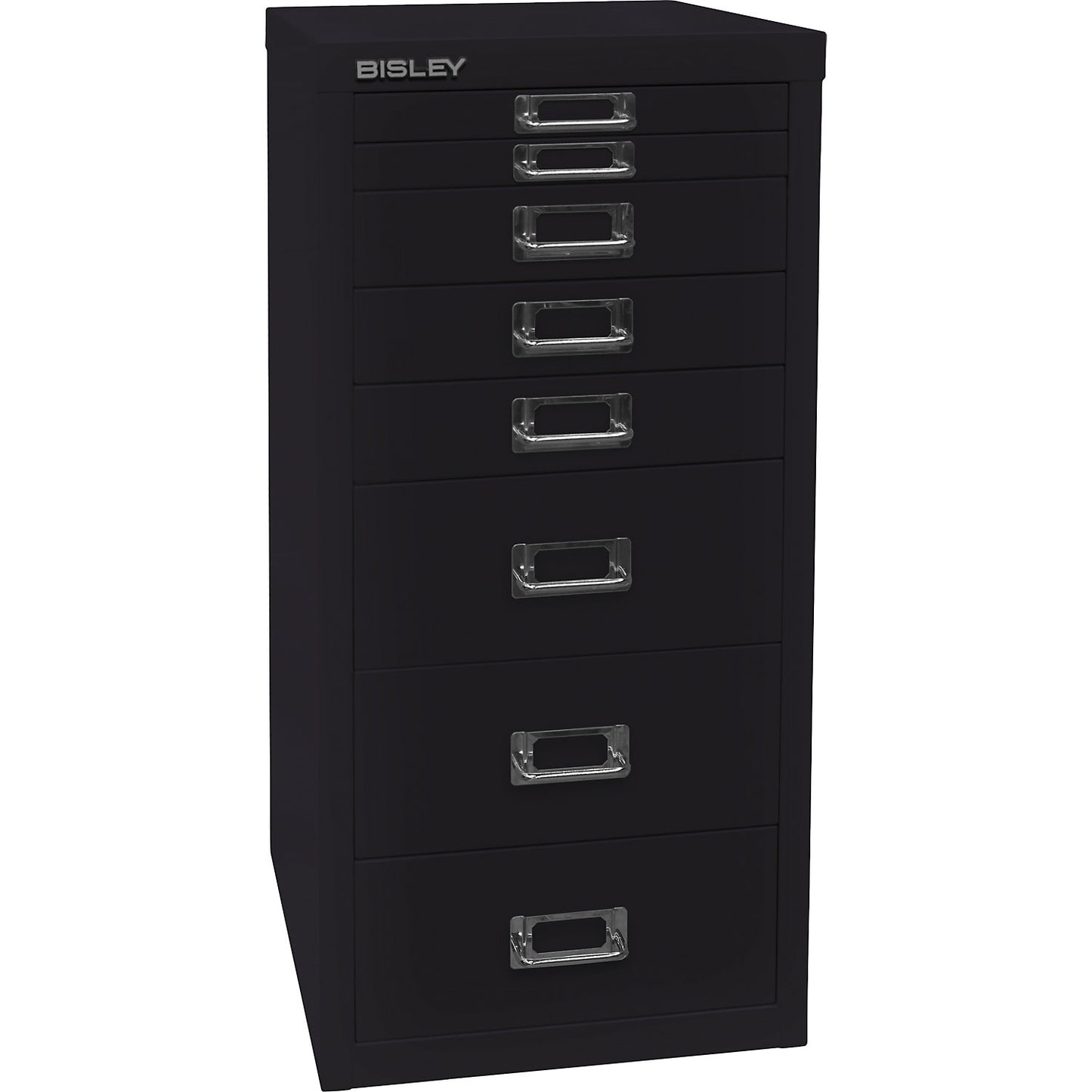 MultiDrawer™ 29 series, A4, 8 drawers, black.