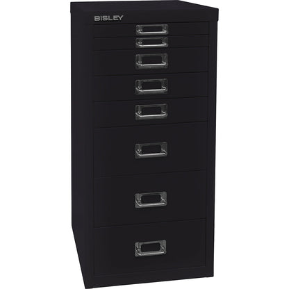 MultiDrawer™ 29 series, A4, 8 drawers, black.