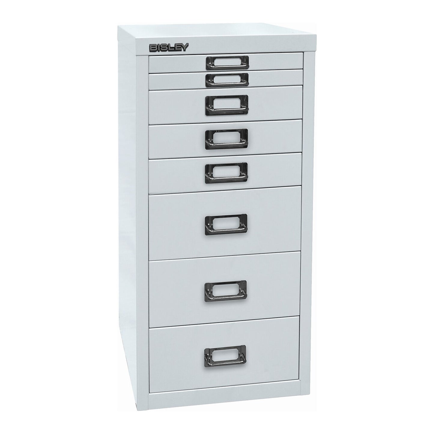 MultiDrawer™ 29 series, A4, 8 drawers, light grey.