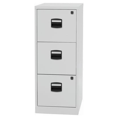 PFA suspension file cabinet, 3 drawers, light grey.