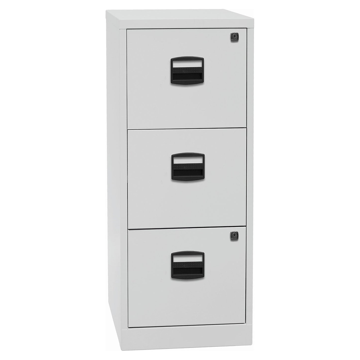 PFA suspension file cabinet, 3 drawers, light grey.
