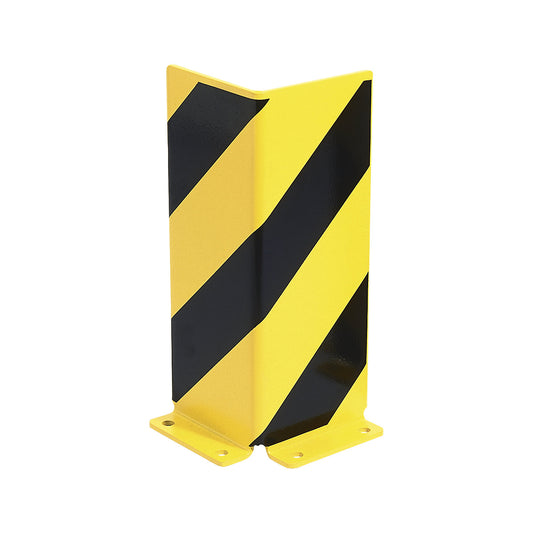 Collision protection, steel, HxWxD 400 x 148 x 160 mm, L-profile.