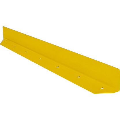 Impact protection guide kerb, yellow, length 1200 mm, wall thickness 10 mm.