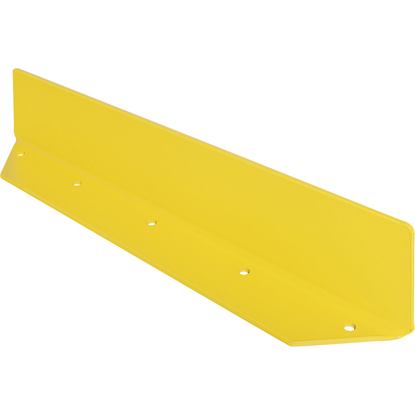Impact protection guide kerb, yellow, length 800 mm, wall thickness 6 mm.