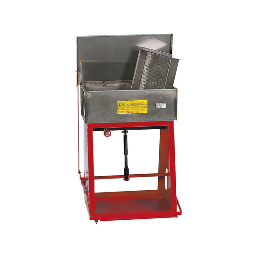 Immersion cleaning tank, HxWxD 850x700x600 mm, weight 26 kg.