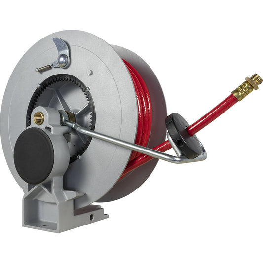 Hose reel, PVC hose, hose length 20 m.