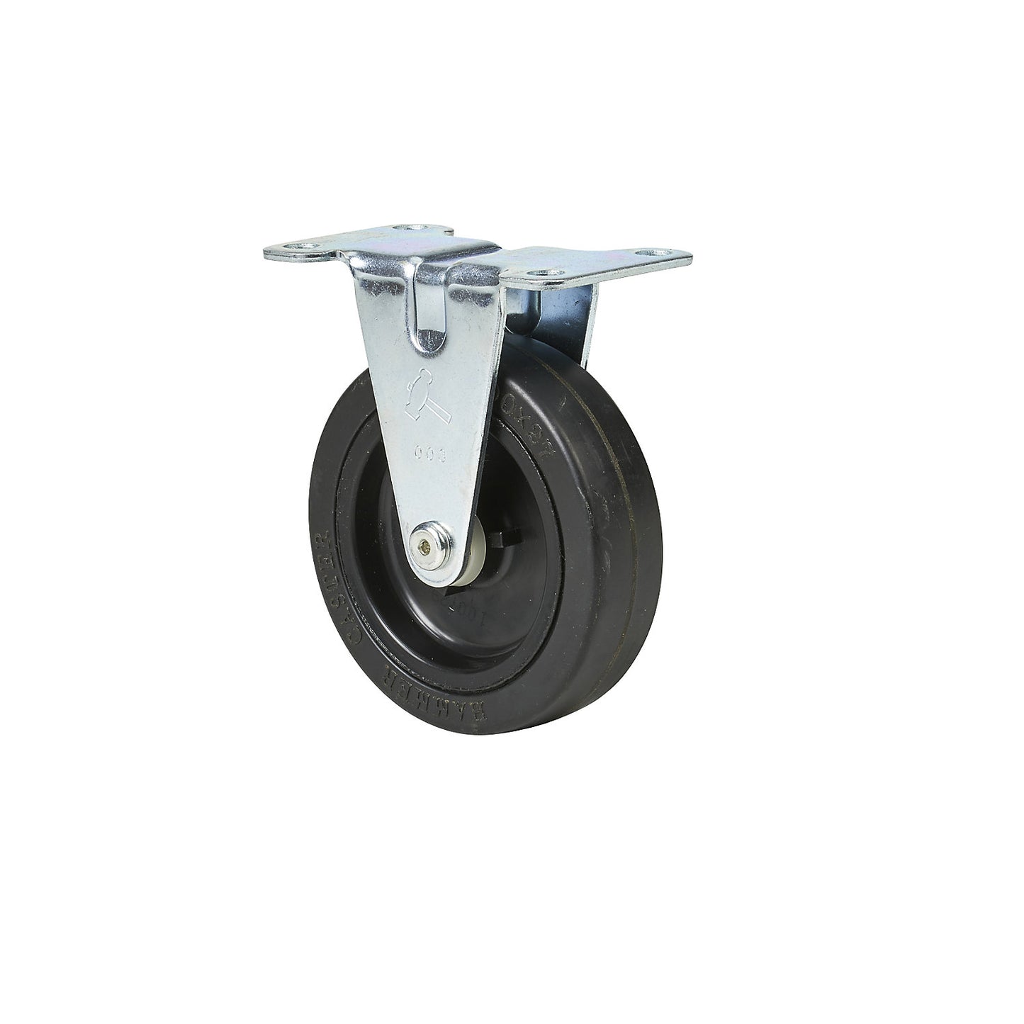 PREMIUM spare wheel, Ø 100 x 27 mm, fixed castor.
