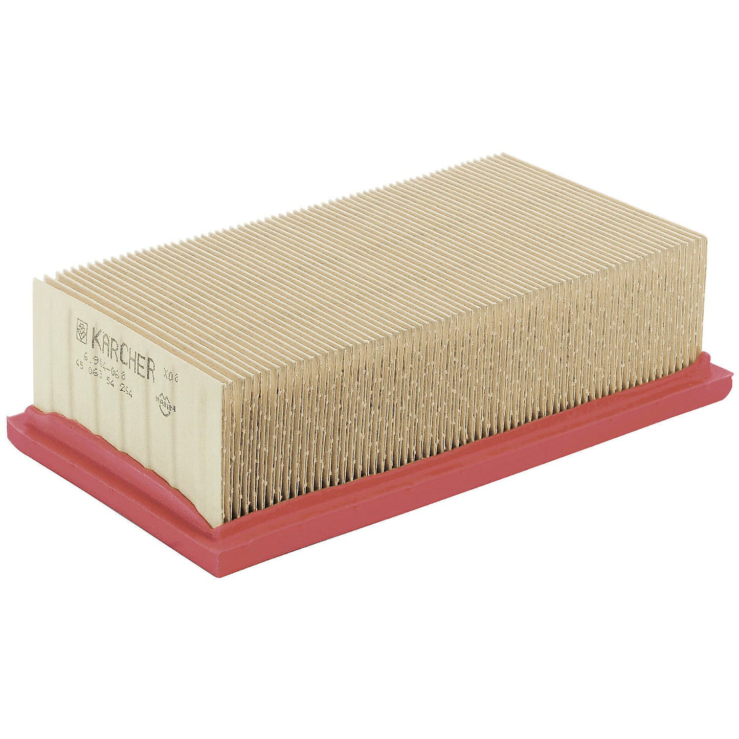 Concertina filter, for NT vacuum cleaner/multi-purpose vacuum cleaner, orange.