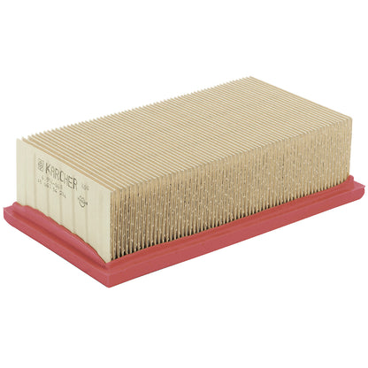Concertina filter, for NT vacuum cleaner/multi-purpose vacuum cleaner, orange.