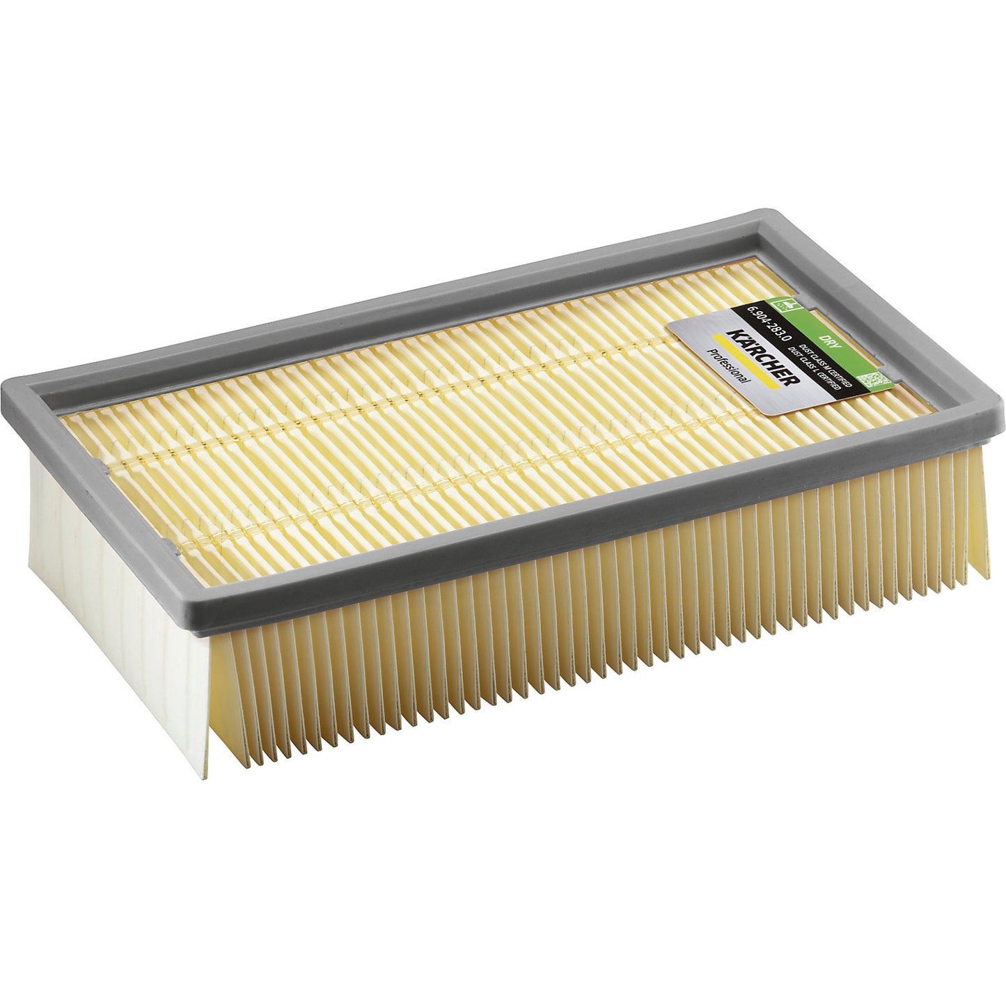 Concertina filter, for NT 65, made of paper.