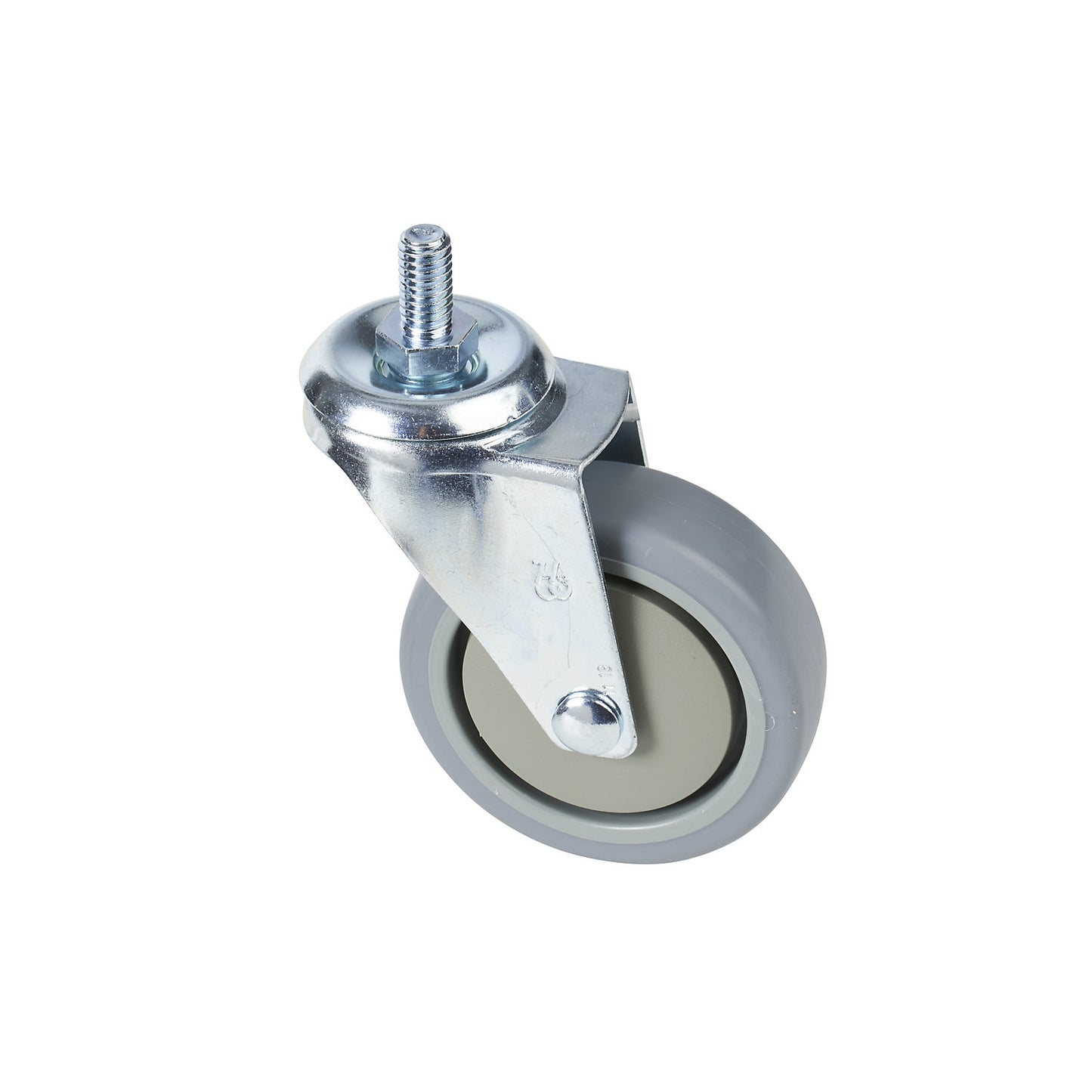 Spare wheel, non marking, Ø 100 mm, swivel castor.