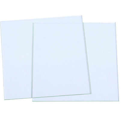 Replacement panes for SAFE first aid cabinets, set with pack of 2, crystal clear.