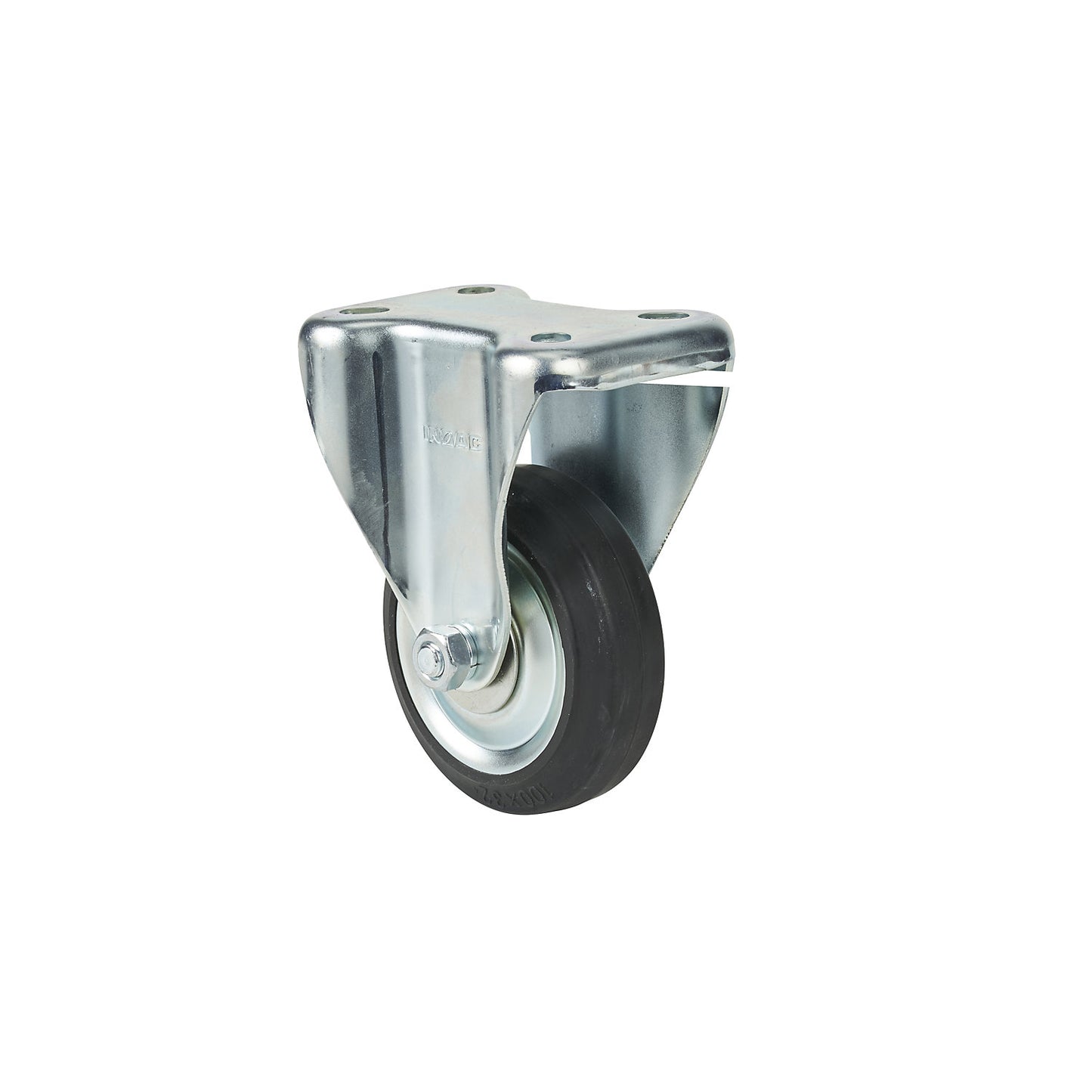 Spare wheel, Ø 100 x 32 mm, fixed castor.